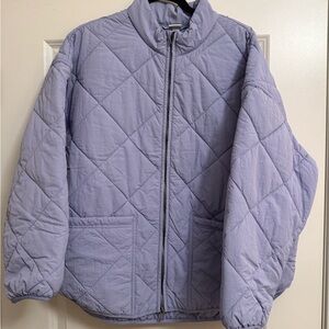 Lavender Quilted Jacket